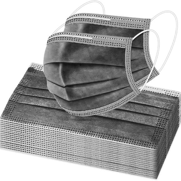 Other - 100 PCS Disposable Face Masks, Facial Mouth Cover, 3 Ply Filter Protecto…